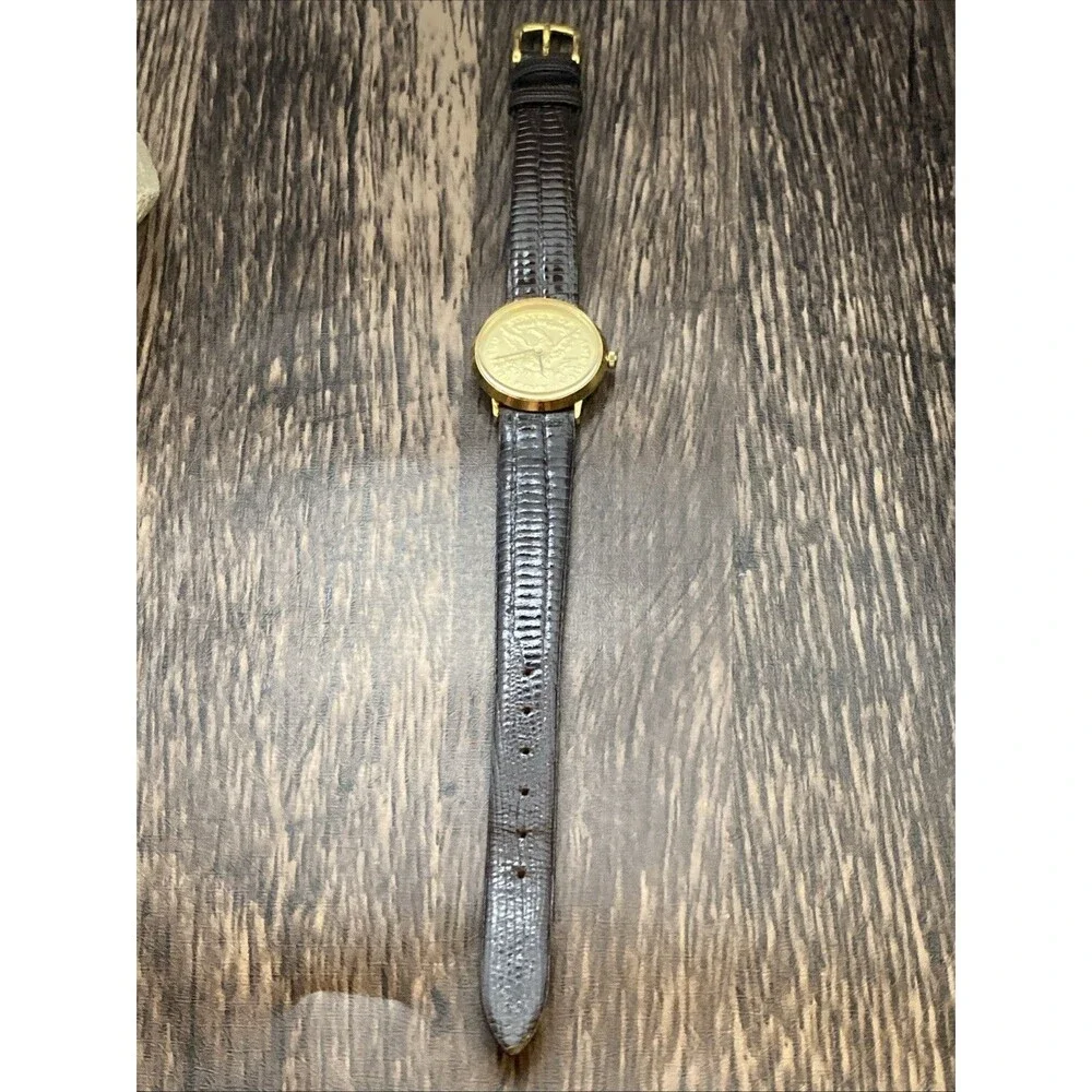 Golden Eagle USA 5 Dollar Coin 23MM Ladies Quartz Watch Working